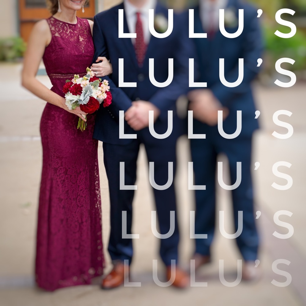 Lulus Music of the Heart Burgundy Lace Maxi Dress